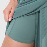 Rok met zakken en hoge taille voor een flatterend silhouet
