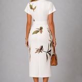 Ivory Bloom Jurk