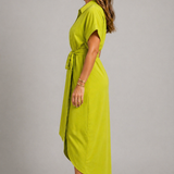 Noëlle | Elegante Midi Jurk met V-Hals