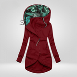 Winterjas met waterdichte stof en elegante pasvorm