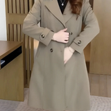 Trenchcoat met dubbele knoopsluiting en tailleceintuur