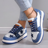Orthopedische sneakers met brede teenruimte en voetboogondersteuning