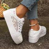 Orthopedische Sneakers met brede teenruimte en voetboogondersteuning