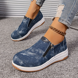 Orthopedische sneakers met brede teenruimte en voetboogondersteuning