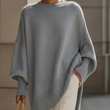 Oversized trui met zachte stof en elegante pasvorm
