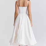Selina | Feestjurk met zachte silhouet en taillecorrectie