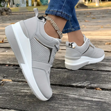 Orthopedische sneakers met brede teenruimte en voetboogondersteuning