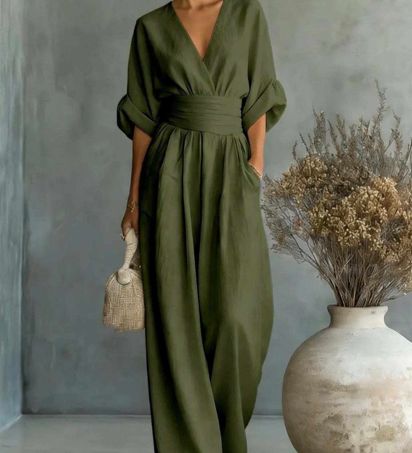 Valentina | Elegante Jumpsuit met Geaccentueerde Taille
