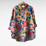 Zomerblouse met zachte stof en luchtige pasvorm