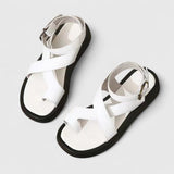 Elegante sandalen met dempend voetbed en verstelbare bandjes