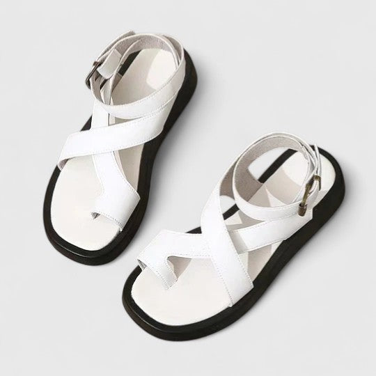 Elegante sandalen met dempend voetbed en verstelbare bandjes