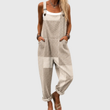 Fleur | Casual Salopette met Landelijke Print