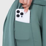 Rok met zakken en hoge taille voor een flatterend silhouet