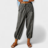 Harem broek met relaxte boho stijl en ultiem comfort