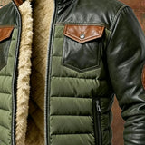Warre | Retro winterjas met fleece voering en waterafstotende stof