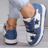 Orthopedische sneakers met brede teenruimte en voetboogondersteuning