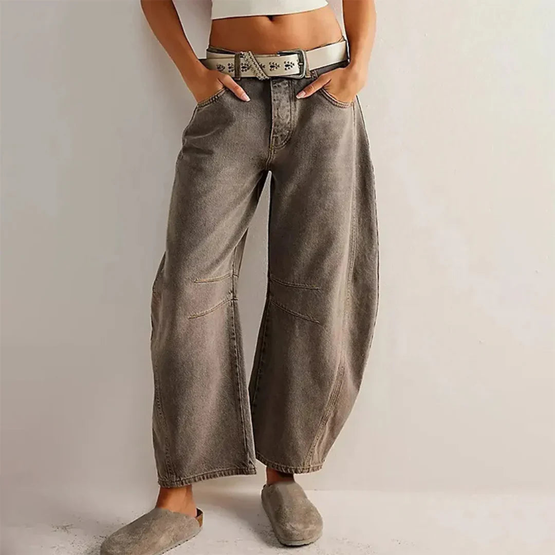 Vada | Wide-leg jeans met hoge taille en comfortabele pasvorm