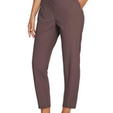 Enkellange broek met comfortabele pasvorm en nette uitstraling