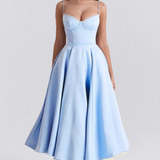 Selina | Feestjurk met zachte silhouet en taillecorrectie