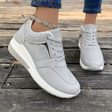 Orthopedische sneakers met brede teenruimte en voetboogondersteuning