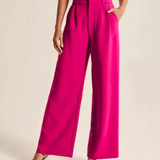 Kennedy | Wide-leg broek met elegante pasvorm en tijdloze stijl