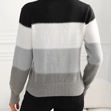 Delilah | Gestreepte trui met tijdloze look en comfortabele pasvorm