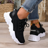 Orthopedische sneakers met brede teenruimte en voetboogondersteuning