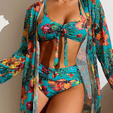 Zomer Crush | Bikini met bloemenrok
