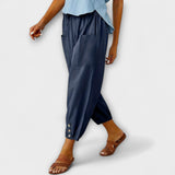 Harem broek met relaxte boho stijl en ultiem comfort
