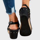Orthopedische sandalen met open teen en verstelbare pasvorm