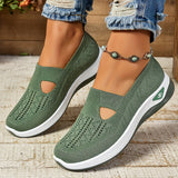 Orthopedische slip-on sneakers met brede pasvorm en voetsteun