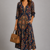 Rosalie | Maxi Jurk met Bloemenprint