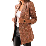 Selin | Jasje met klassieke print en tijdloze elegantie
