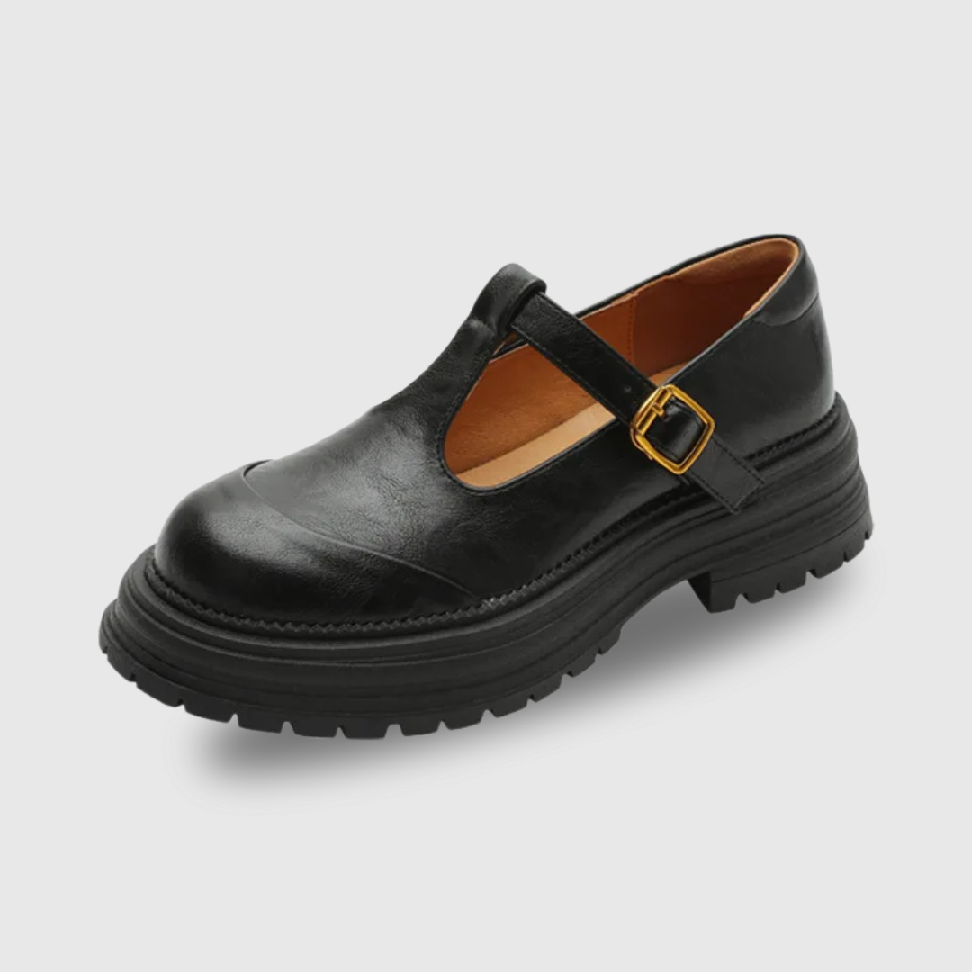 T-Bar Schoenen met vintage silhouet en dagelijks comfort