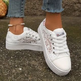 Orthopedische Sneakers met brede teenruimte en voetboogondersteuning