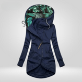 Winterjas met waterdichte stof en elegante pasvorm