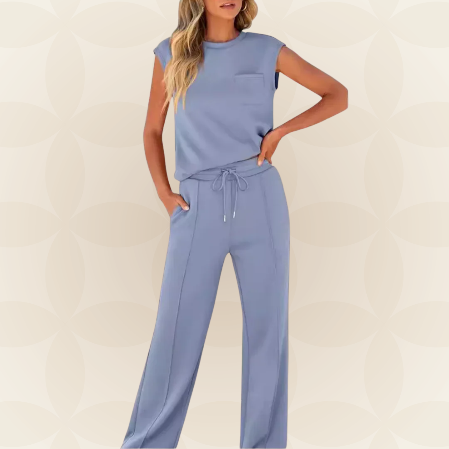 Anna | Comfortabele tweedelige loungeset