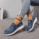 Orthopedische sneakers met brede teenruimte en voetboogondersteuning