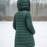 Gevoerde Pufferjas met Fleece en Gewatteerde Isolatie