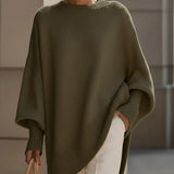 Oversized trui met zachte stof en elegante pasvorm
