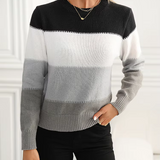 Delilah | Gestreepte trui met tijdloze look en comfortabele pasvorm
