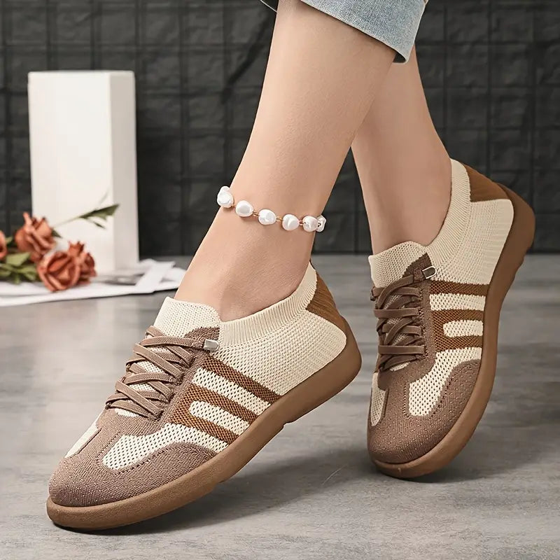 Orthopedische sneakers met brede teenruimte en voetboogondersteuning