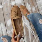 Claire | Comfortabele Suède Loafers met Kwastjes