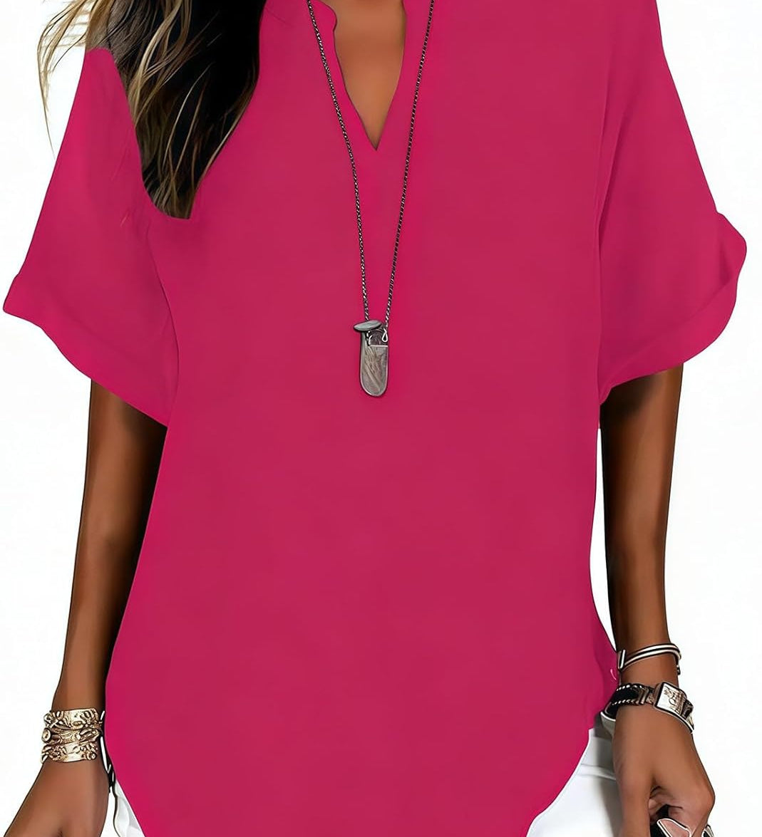 Nova | Elegante V-hals blouse voor elke dag - 1+1 GRATIS