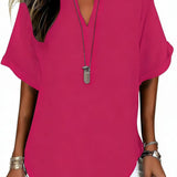 Nova | Elegante V-hals blouse voor elke dag