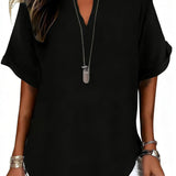 Nova | Elegante V-hals blouse voor elke dag