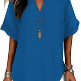 Nova | Elegante V-hals blouse voor elke dag