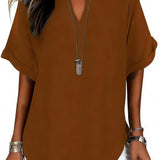 Nova | Elegante V-hals blouse voor elke dag