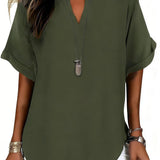 Nova | Elegante V-hals blouse voor elke dag