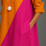 Valentina | Elegante midi-jurk met vloeiende pasvorm